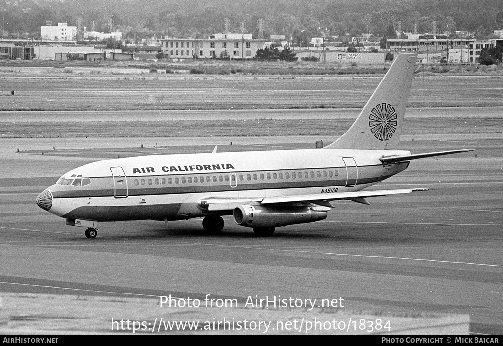 Aircraft Photo of N461GB | Boeing 737-293 | Air California | AirHistory.net #18384