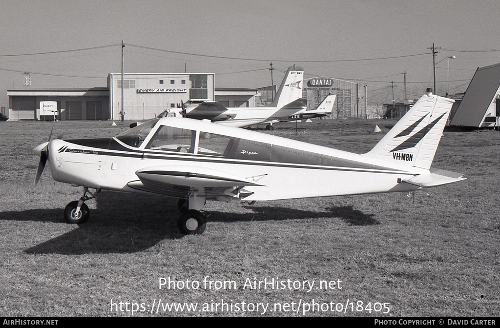 Aircraft Photo of VH-MBN | Piper PA-28-140 Cherokee | AirHistory.net #18405