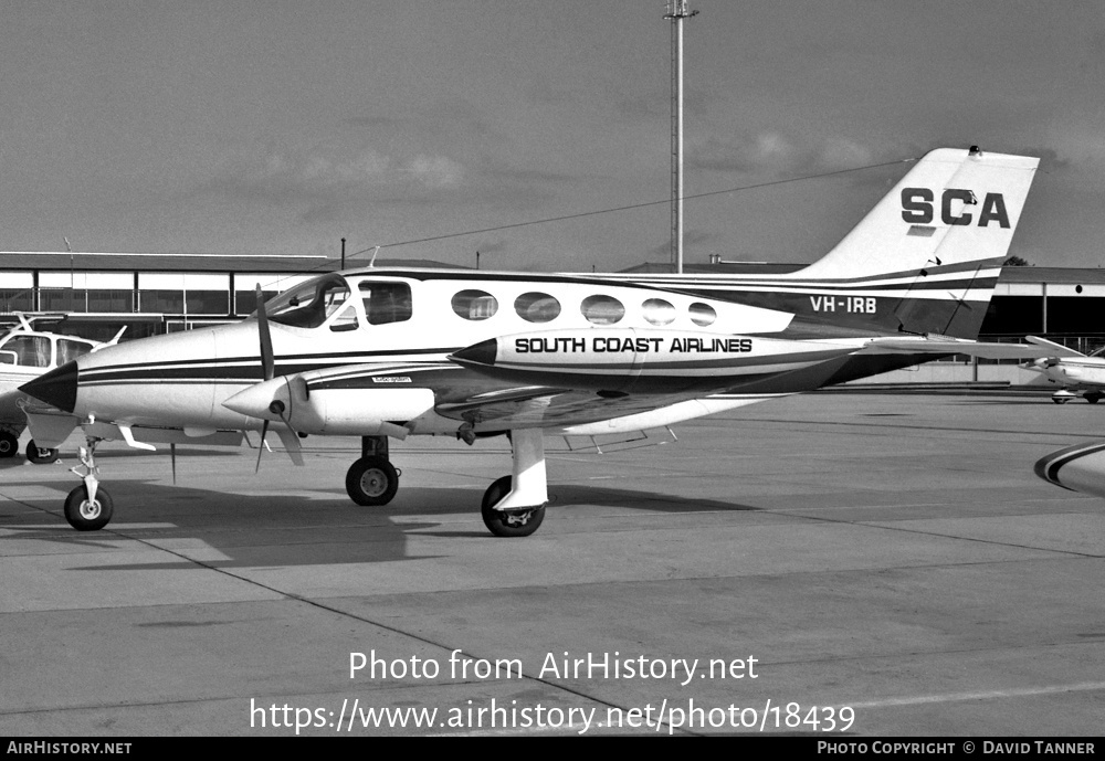 Aircraft Photo of VH-IRB | Cessna 414 | South Coast Airlines - SCA | AirHistory.net #18439