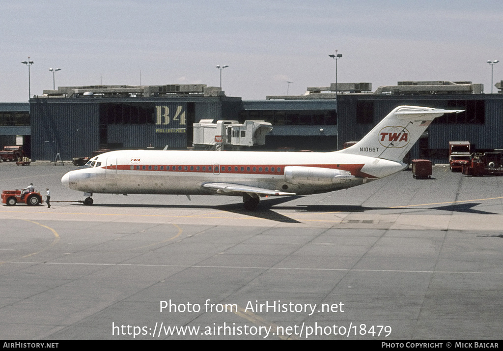 Aircraft Photo of N1066T | Douglas DC-9-15 | Trans World Airlines - TWA | AirHistory.net #18479