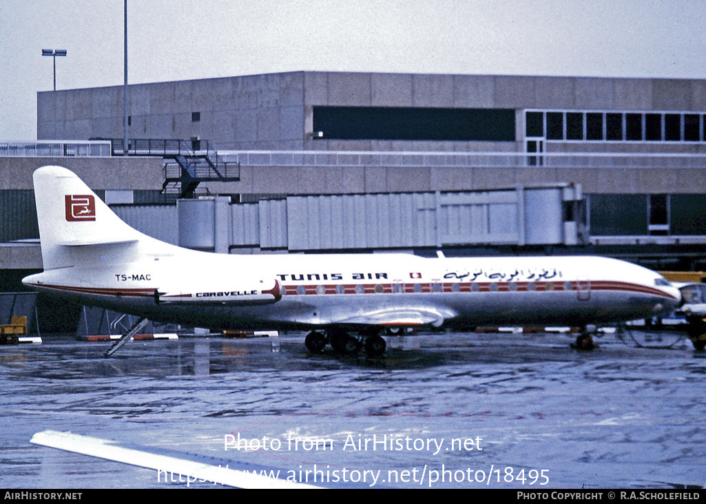 Aircraft Photo of TS-MAC | Sud SE-210 Caravelle III | Tunis Air | AirHistory.net #18495