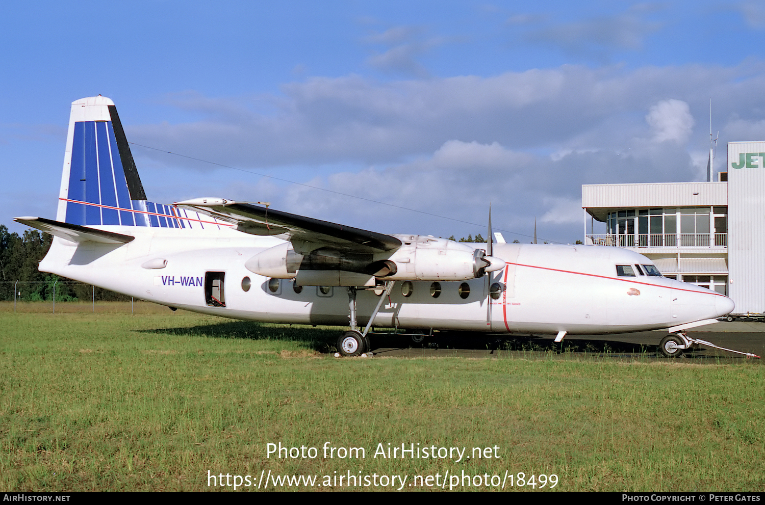 Aircraft Photo of VH-WAN | Fokker F27-400 Friendship | AirHistory.net #18499