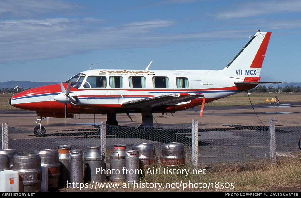 Aircraft Photo of VH-MCX | Piper PA-31-350 Navajo Chieftain | Countryair | AirHistory.net #18505