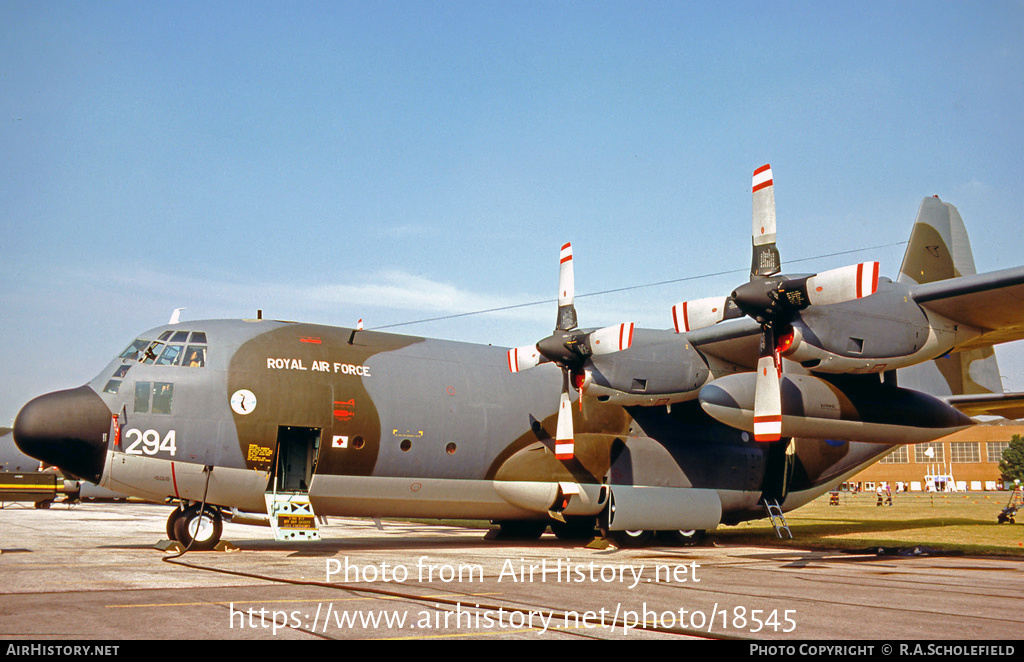 Aircraft Photo of XV294 | Lockheed C-130K Hercules C1 (L-382) | UK - Air Force | AirHistory.net #18545