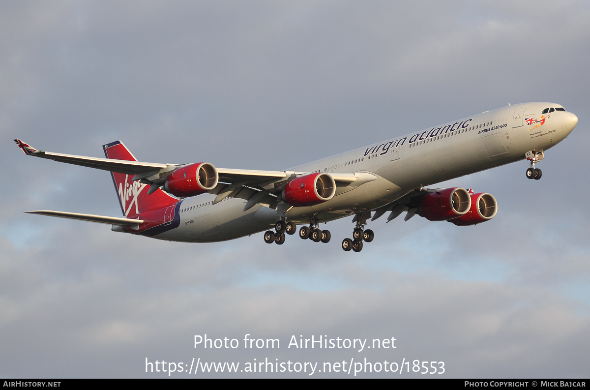 Aircraft Photo of G-VWKD | Airbus A340-642 | Virgin Atlantic Airways | AirHistory.net #18553