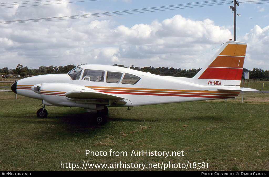 Aircraft Photo of VH-MEA | Piper PA-23-250 Aztec B | AirHistory.net #18581