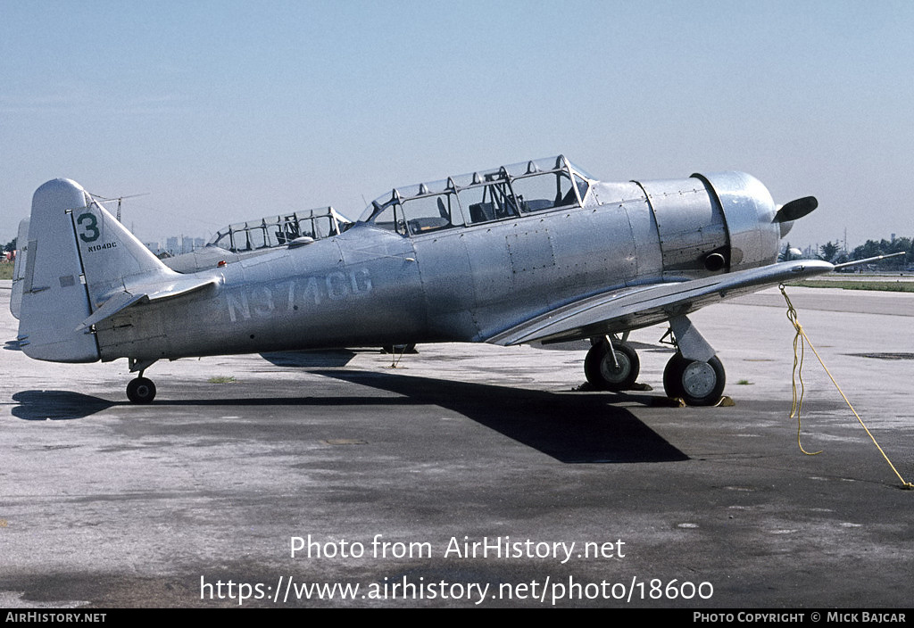 Aircraft Photo of N104DC | North American T-6G Texan | AirHistory.net #18600