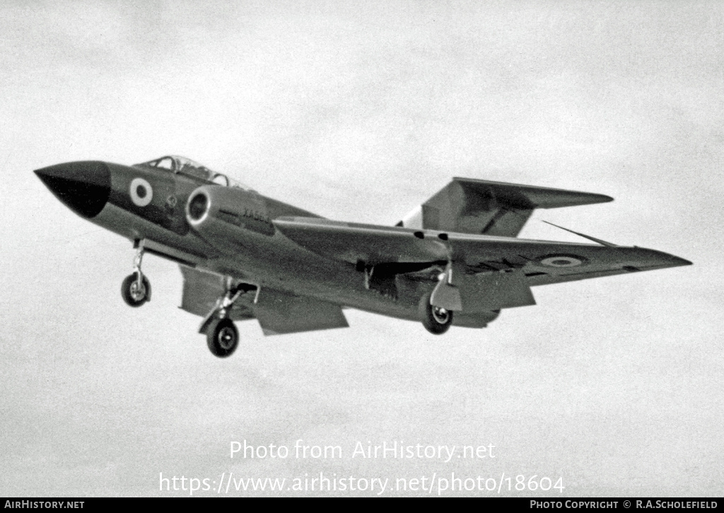 Aircraft Photo of XA563 | Gloster Javelin FAW1 | UK - Air Force | AirHistory.net #18604