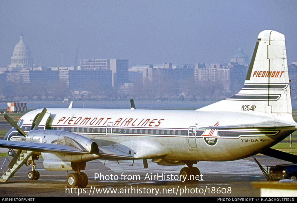 Aircraft Photo of N254P | NAMC YS-11A-205 | Piedmont Airlines | AirHistory.net #18608