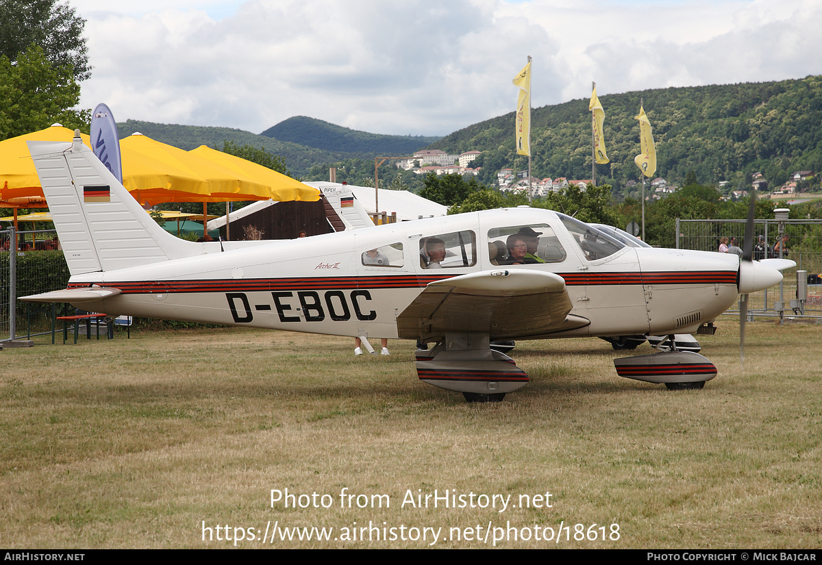 Aircraft Photo of D-EBOC | Piper PA-28-181 Archer II | AirHistory.net #18618