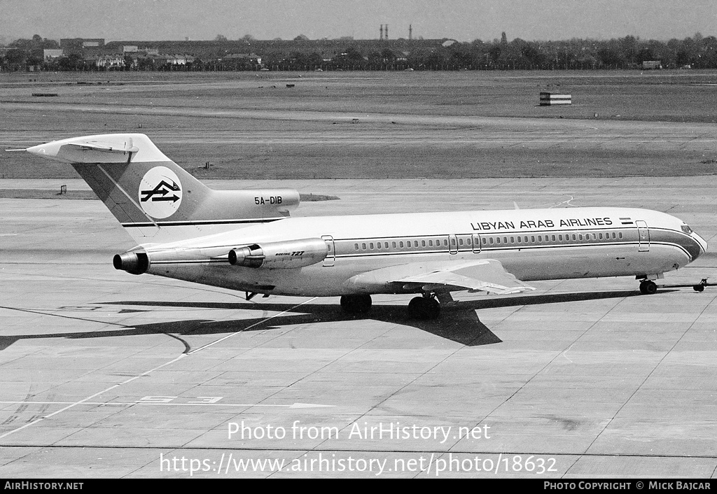 Aircraft Photo of 5A-DIB | Boeing 727-2L5/Adv | Libyan Arab Airlines | AirHistory.net #18632