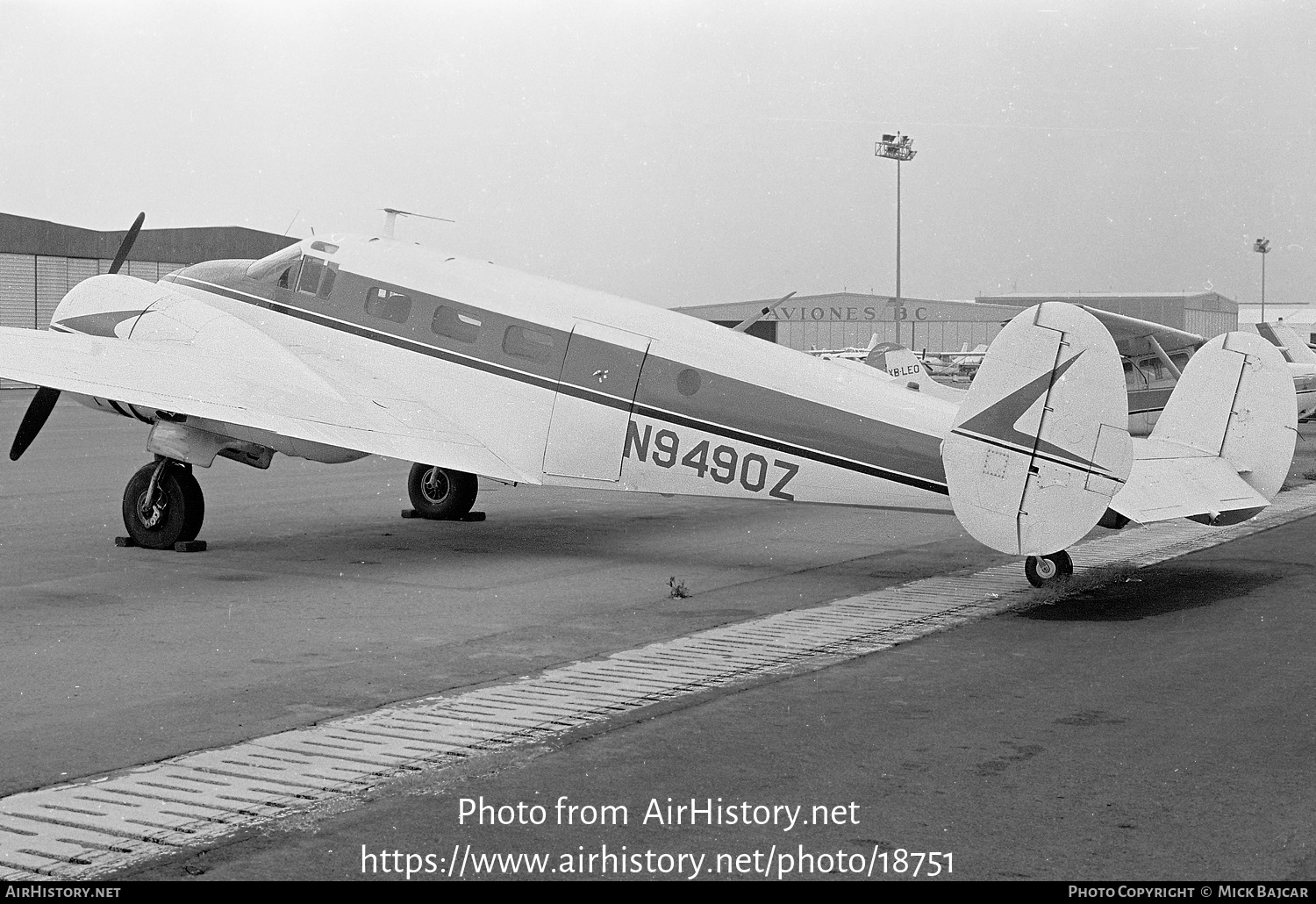 Aircraft Photo of N9490Z | Beech C-45H Expeditor | AirHistory.net #18751