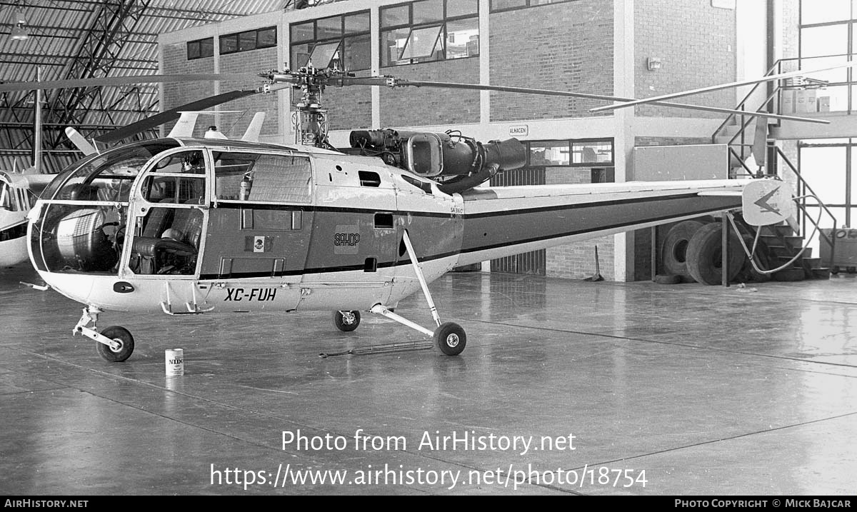 Aircraft Photo of XC-FUH | Aerospatiale SA-319B Alouette III | AirHistory.net #18754