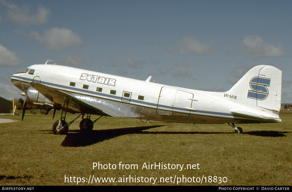 Aircraft Photo of VH-MIN | Douglas C-47A Skytrain | Setair | AirHistory.net #18830