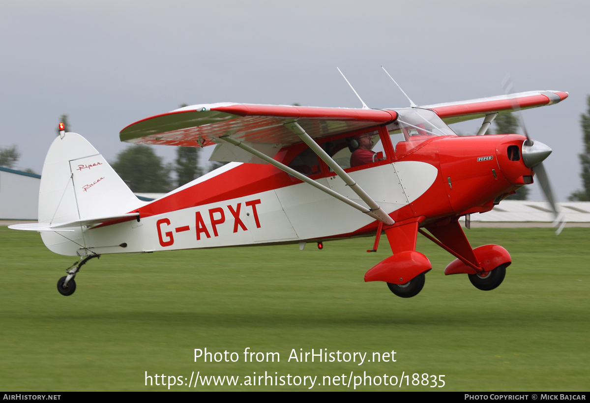 Aircraft Photo of G-APXT | Piper PA-22-150 Caribbean | AirHistory.net #18835