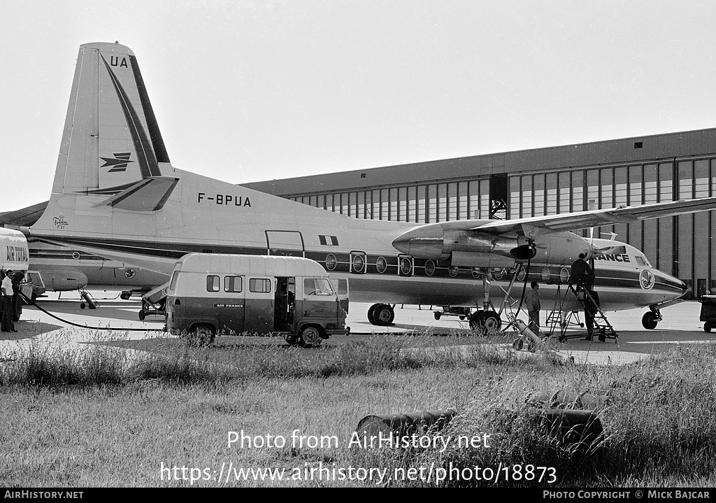 Aircraft Photo of F-BPUA | Fokker F27-500 Friendship | Air France | AirHistory.net #18873