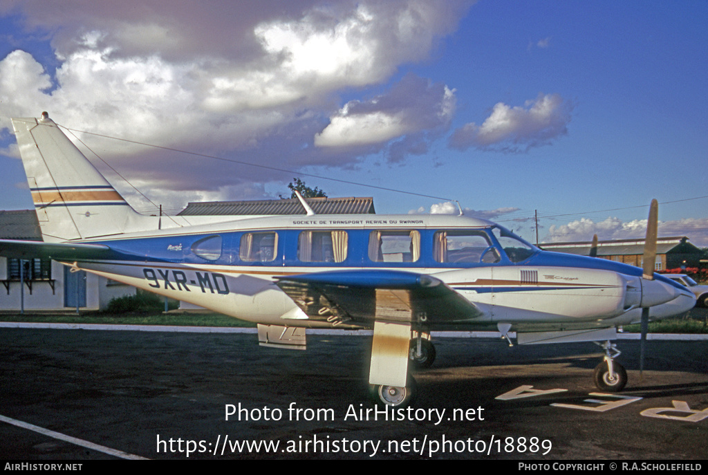 Aircraft Photo of 9XR-MD | Piper PA-31-310 Navajo | Societe de Transport Aerien du Rwanda | AirHistory.net #18889