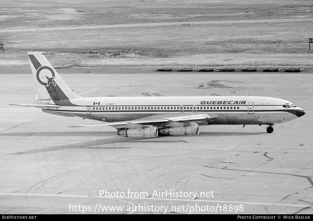 Aircraft Photo of C-GQBG | Boeing 707-123B | Quebecair | AirHistory.net #18898