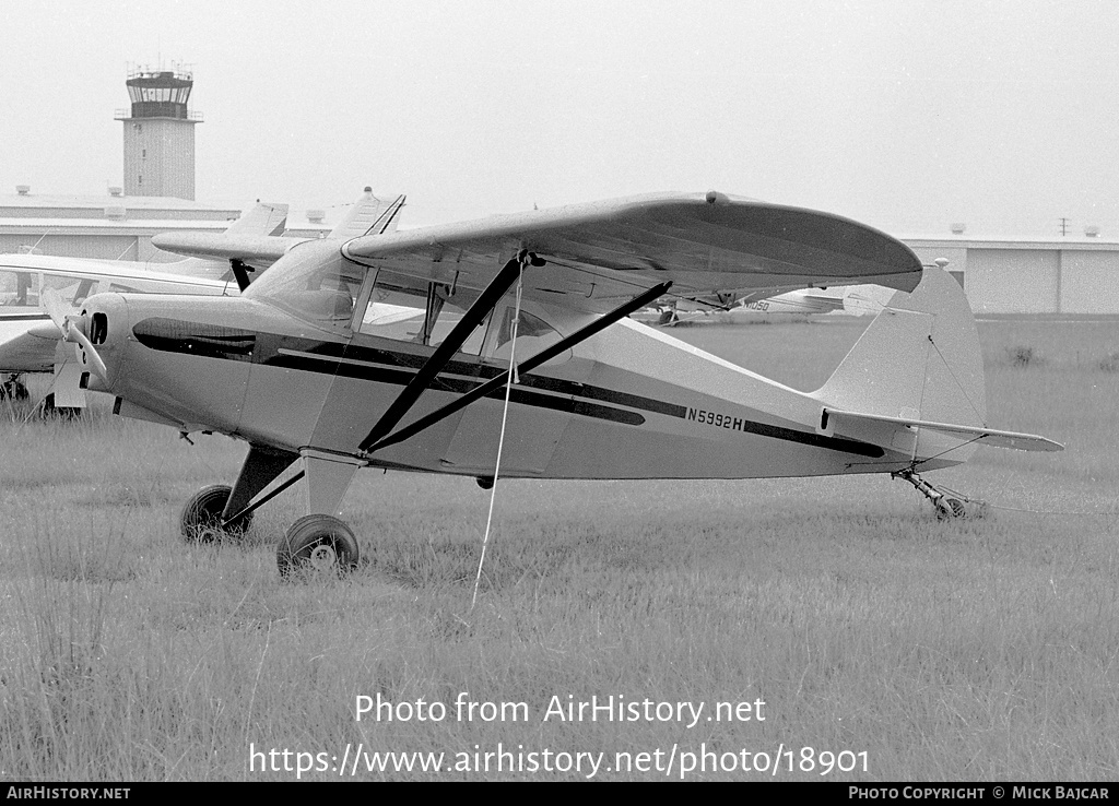 Aircraft Photo of N5992H | Piper PA-16 Clipper | AirHistory.net #18901