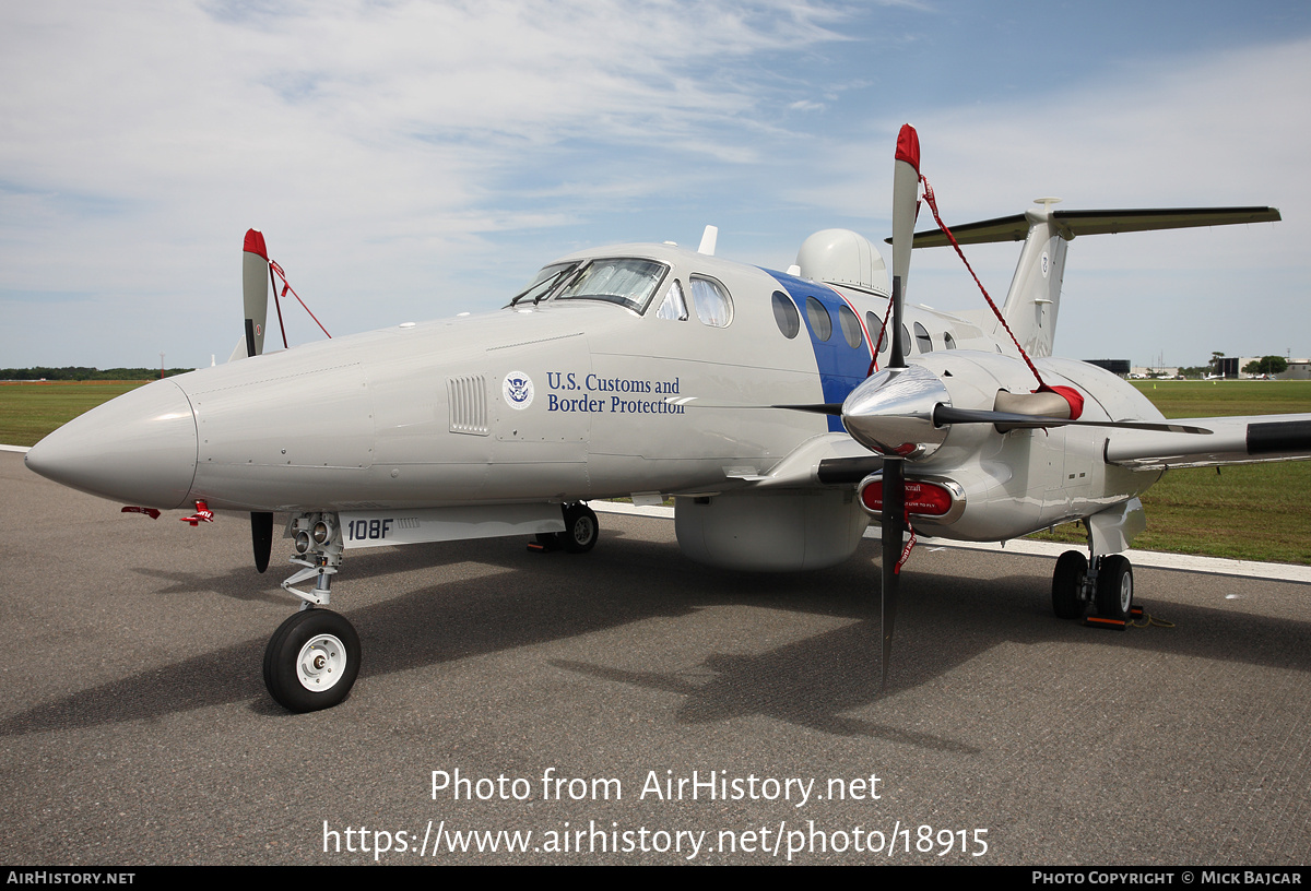 Aircraft Photo of N108F | Hawker Beechcraft 350C King Air (B300C) | USA - Customs | AirHistory.net #18915