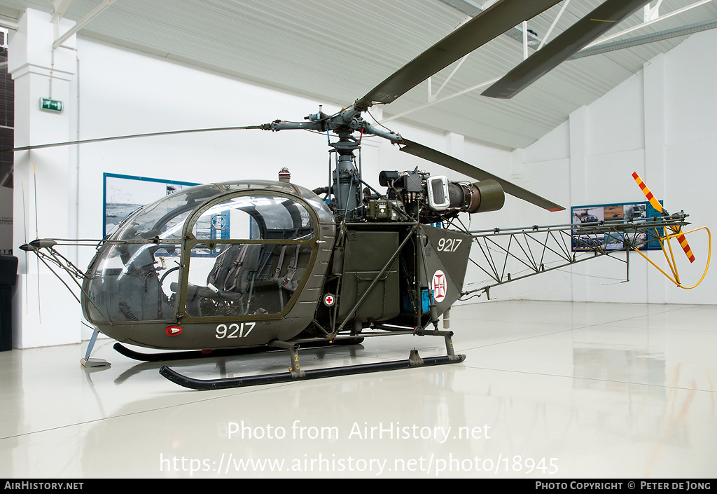 Aircraft Photo of 9217 | Sud SE-3130 Alouette II | Portugal - Air Force | AirHistory.net #18945