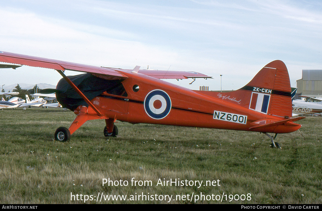 Aircraft Photo of ZK-CKH / NZ6001 | De Havilland Canada DHC-2 Beaver Mk1 | New Zealand - Air Force | AirHistory.net #19008