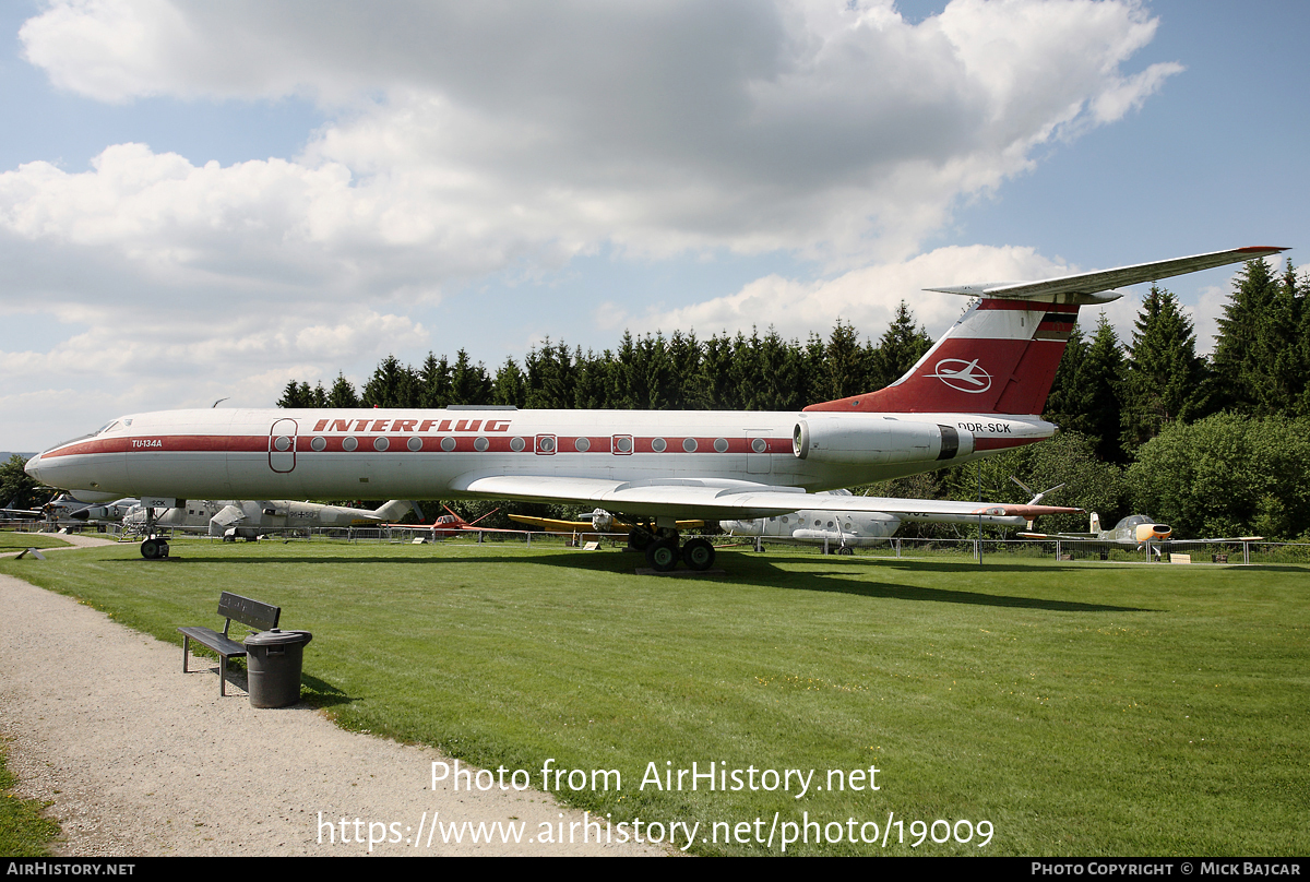 Aircraft Photo of DDR-SCK | Tupolev Tu-134AK | Interflug | AirHistory.net #19009