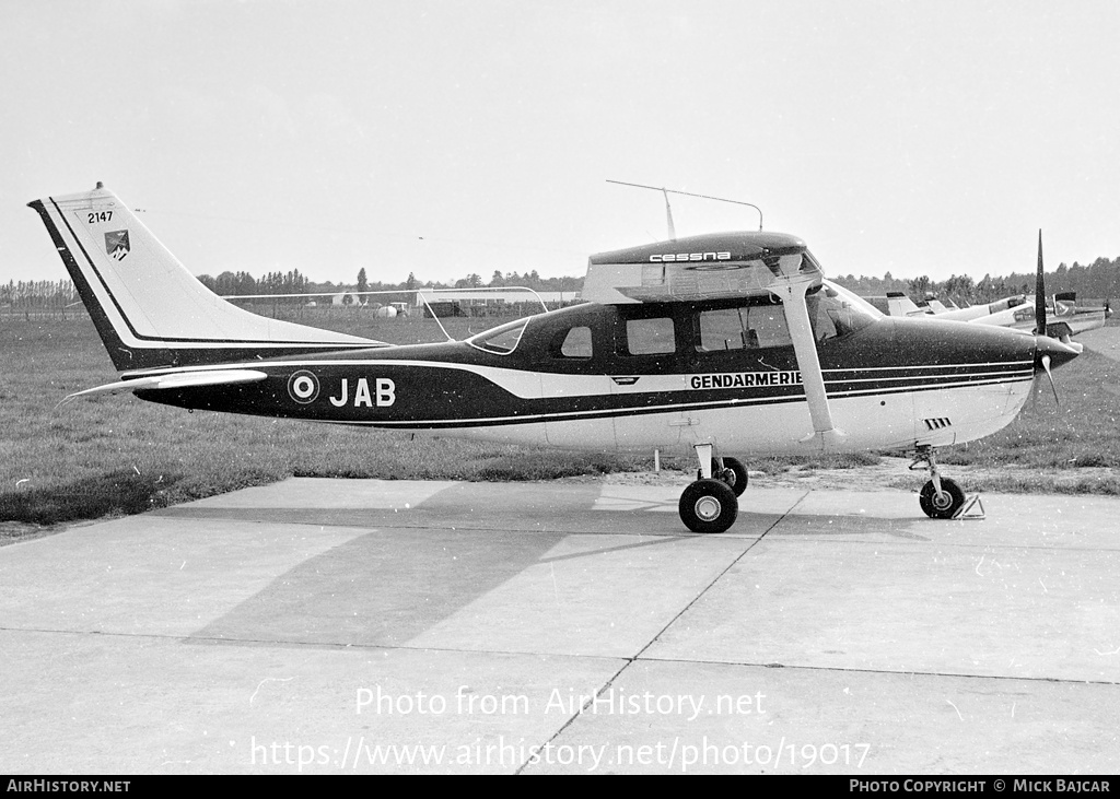 Aircraft Photo of 2147 | Cessna U206F Stationair | France - Gendarmerie | AirHistory.net #19017