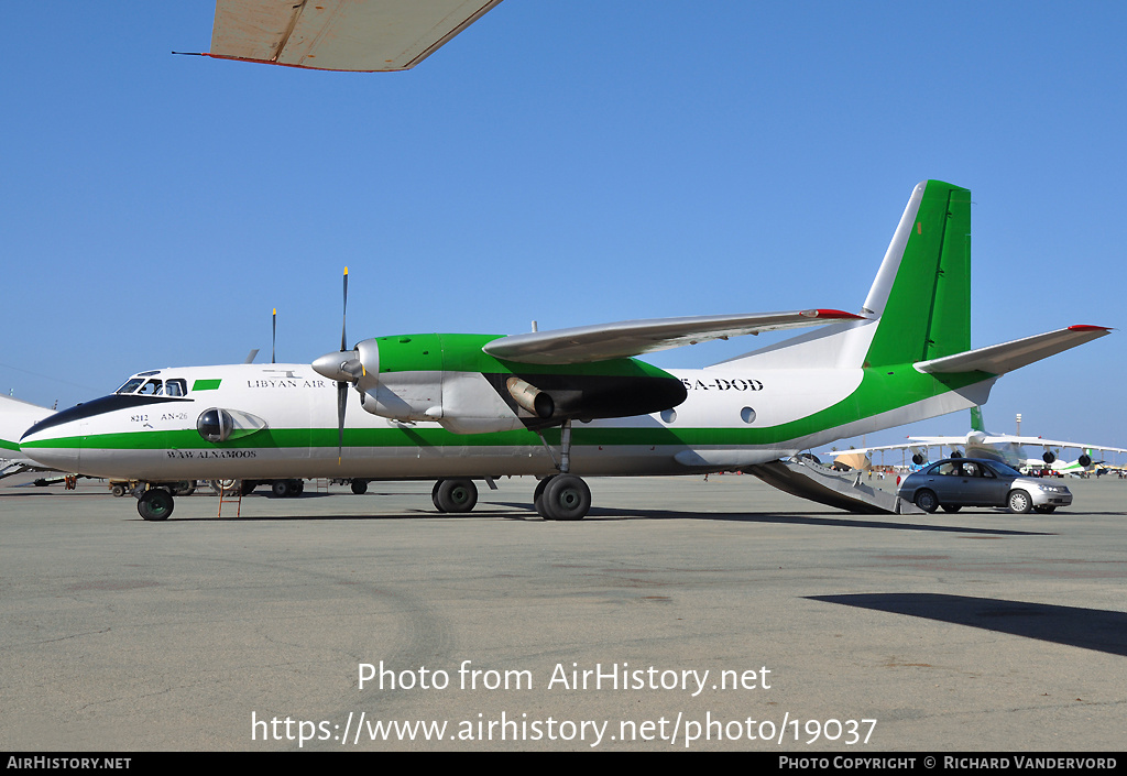 Aircraft Photo of 5A-DOD | Antonov An-26 | Libyan Air Cargo | AirHistory.net #19037