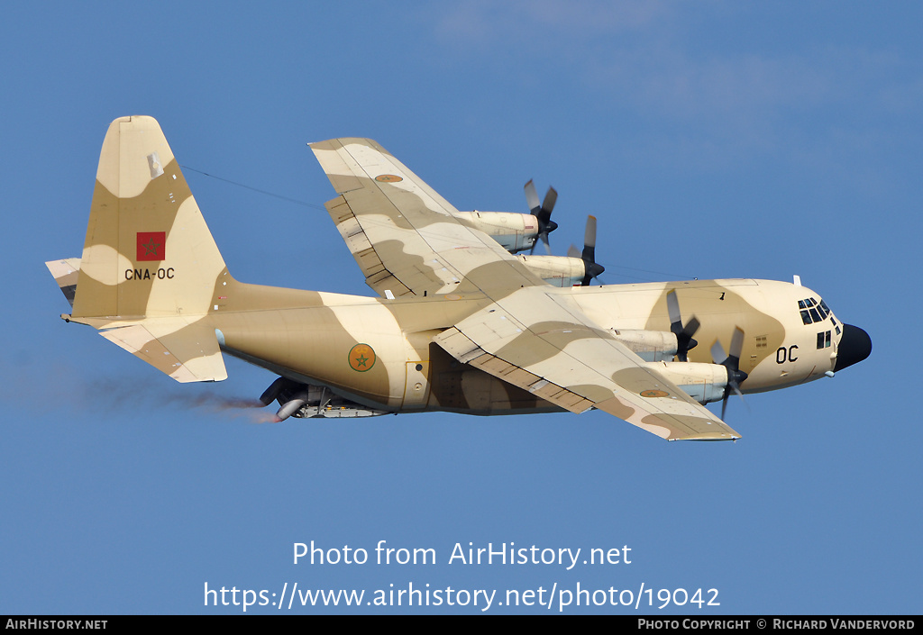 Aircraft Photo of CNA-OC | Lockheed C-130H Hercules | Morocco - Air Force | AirHistory.net #19042