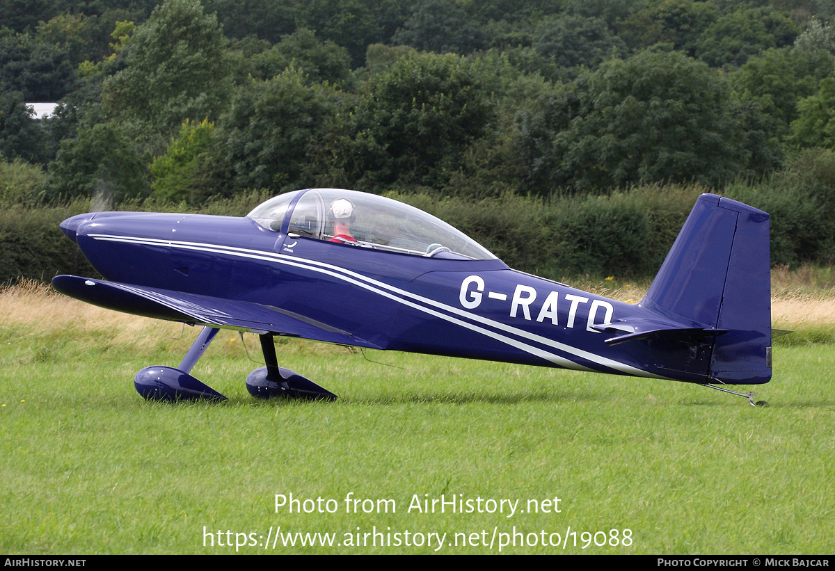 Aircraft Photo of G-RATD | Van's RV-8 | AirHistory.net #19088