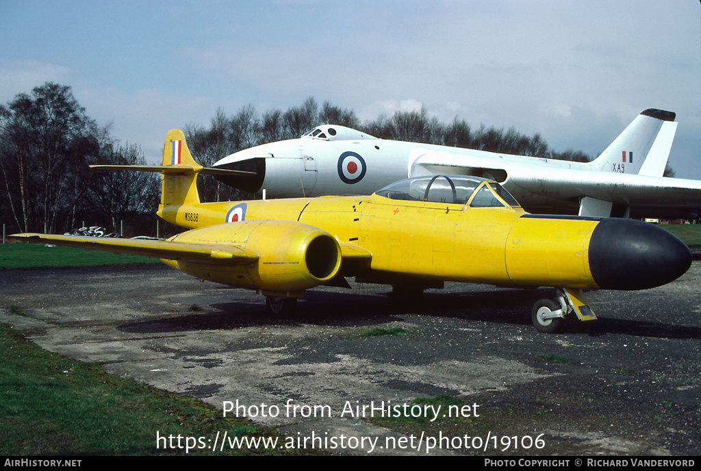 Aircraft Photo of WS838 | Gloster Meteor NF14 | UK - Air Force | AirHistory.net #19106