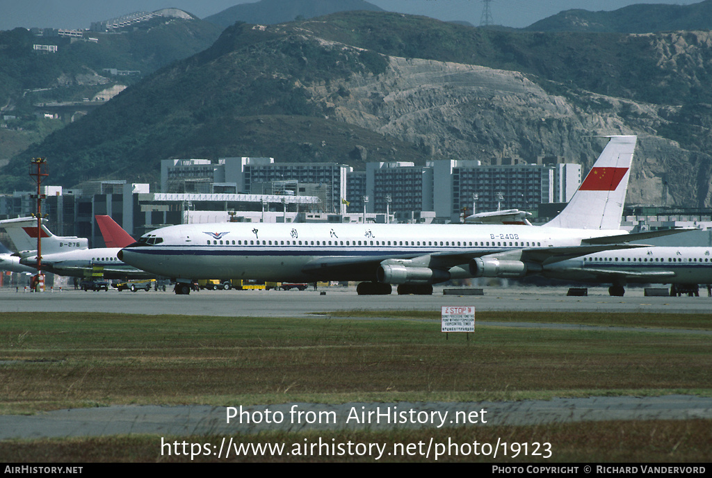 Aircraft Photo of B-2408 | Boeing 707-3J6B | CAAC - Civil Aviation Administration of China | AirHistory.net #19123