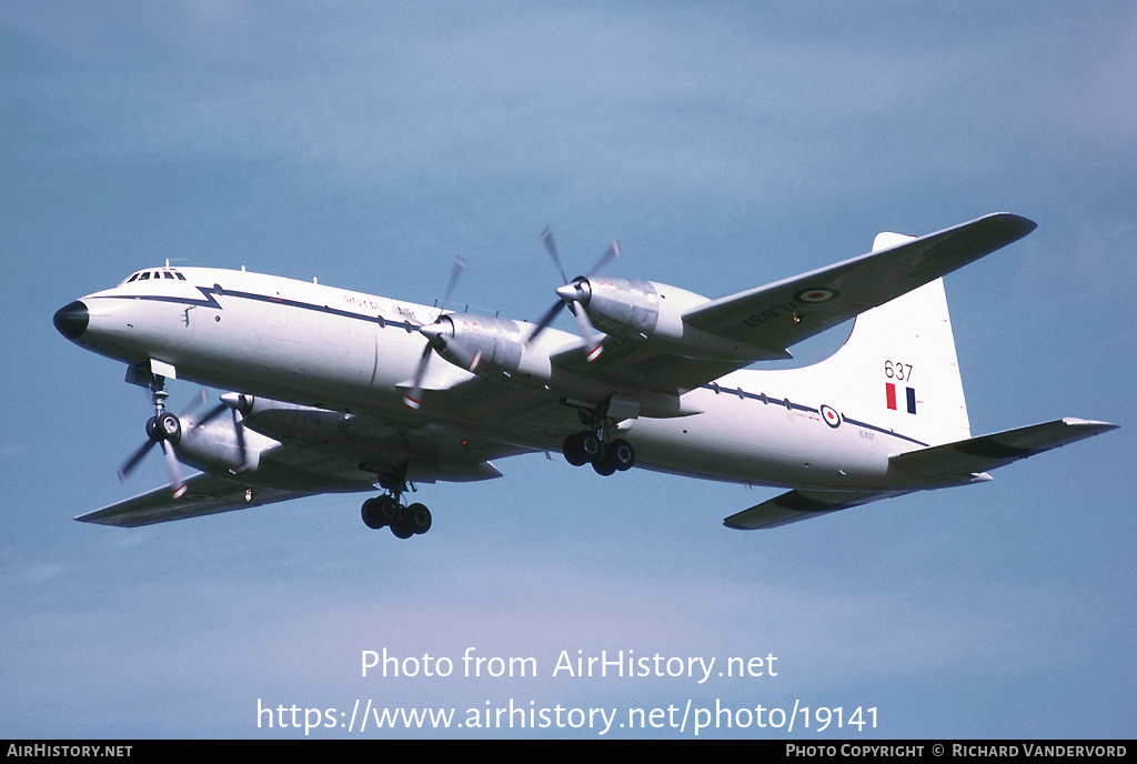 Aircraft Photo of XL637 | Bristol 175 Britannia 253F | UK - Air Force | AirHistory.net #19141