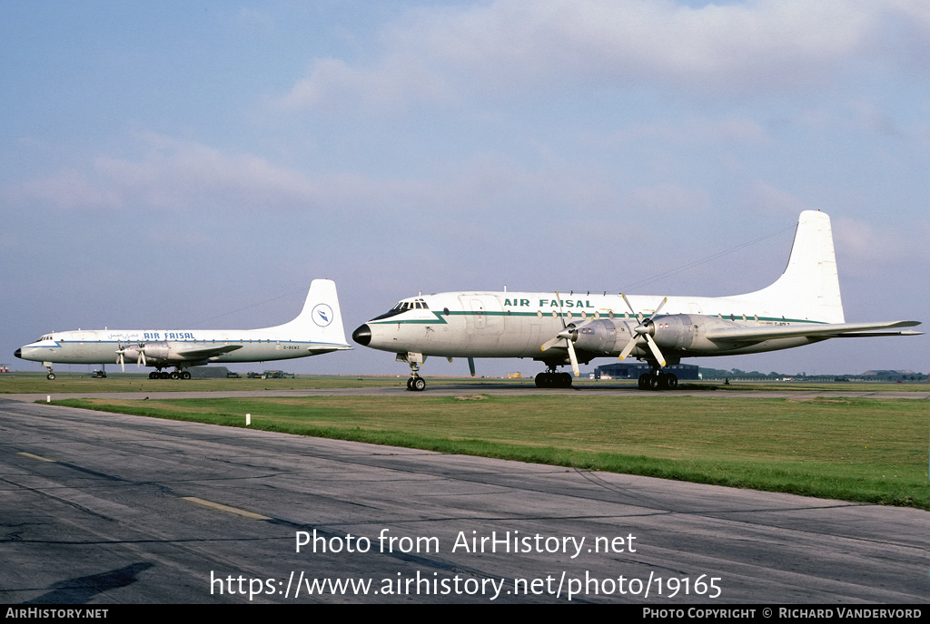 Aircraft Photo of G-BDLZ | Bristol 175 Britannia 253F | Air Faisal | AirHistory.net #19165