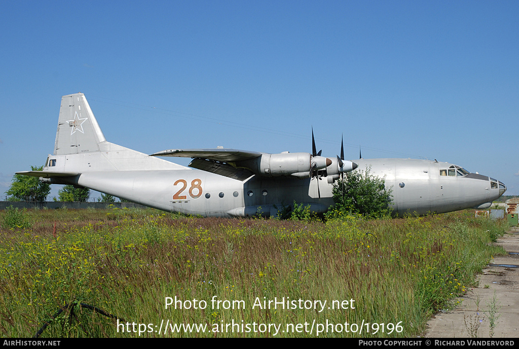 Aircraft Photo of 28 red | Antonov An-12BP | Russia - Air Force | AirHistory.net #19196