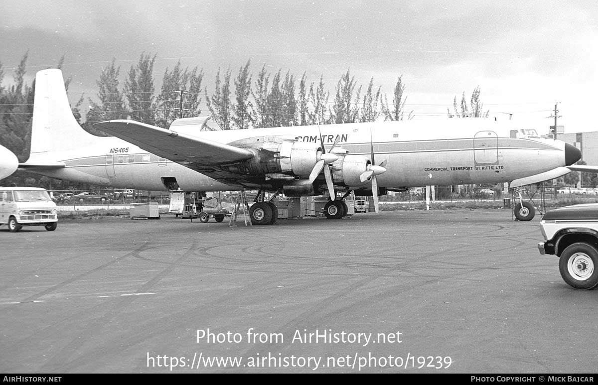 Aircraft Photo of N16465 | Douglas DC-7C | Com-Tran | AirHistory.net #19239