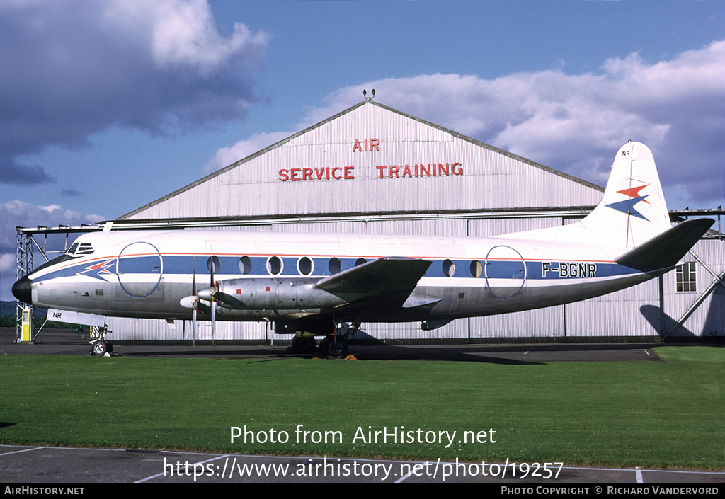 Aircraft Photo of F-BGNR | Vickers 708 Viscount | AirHistory.net #19257