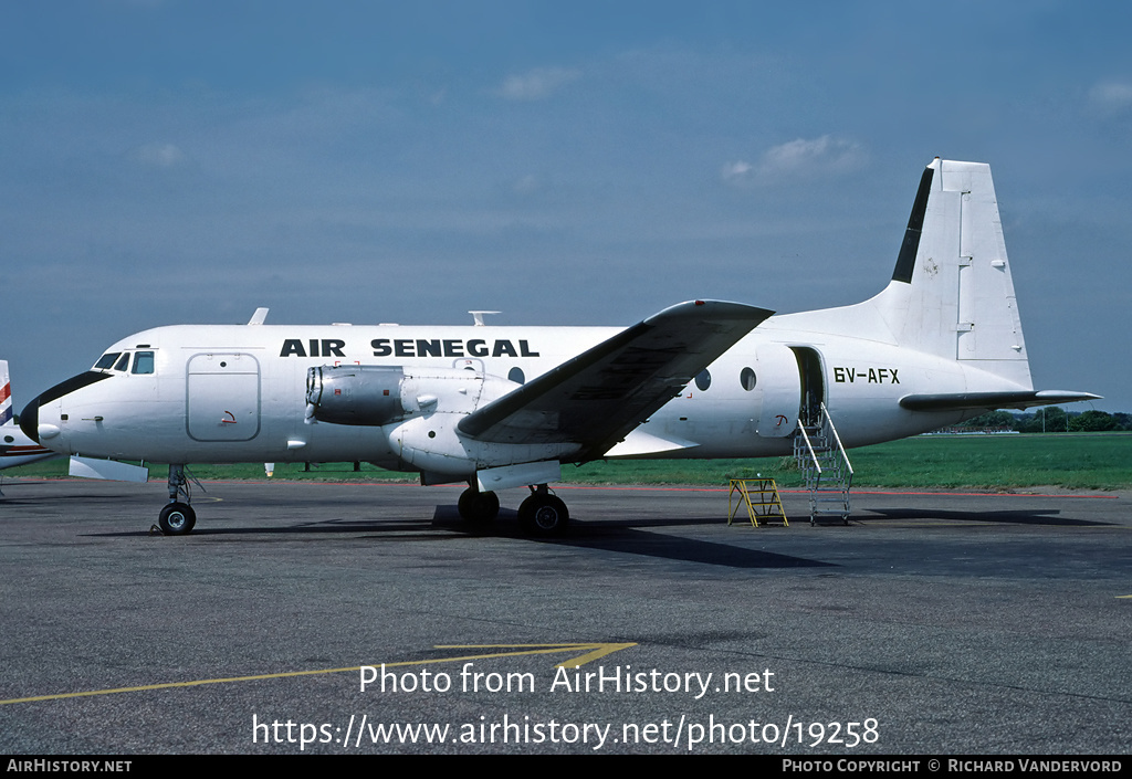 Aircraft Photo of 6V-AFX | Hawker Siddeley HS-748 Srs2/222 | Air Senegal | AirHistory.net #19258