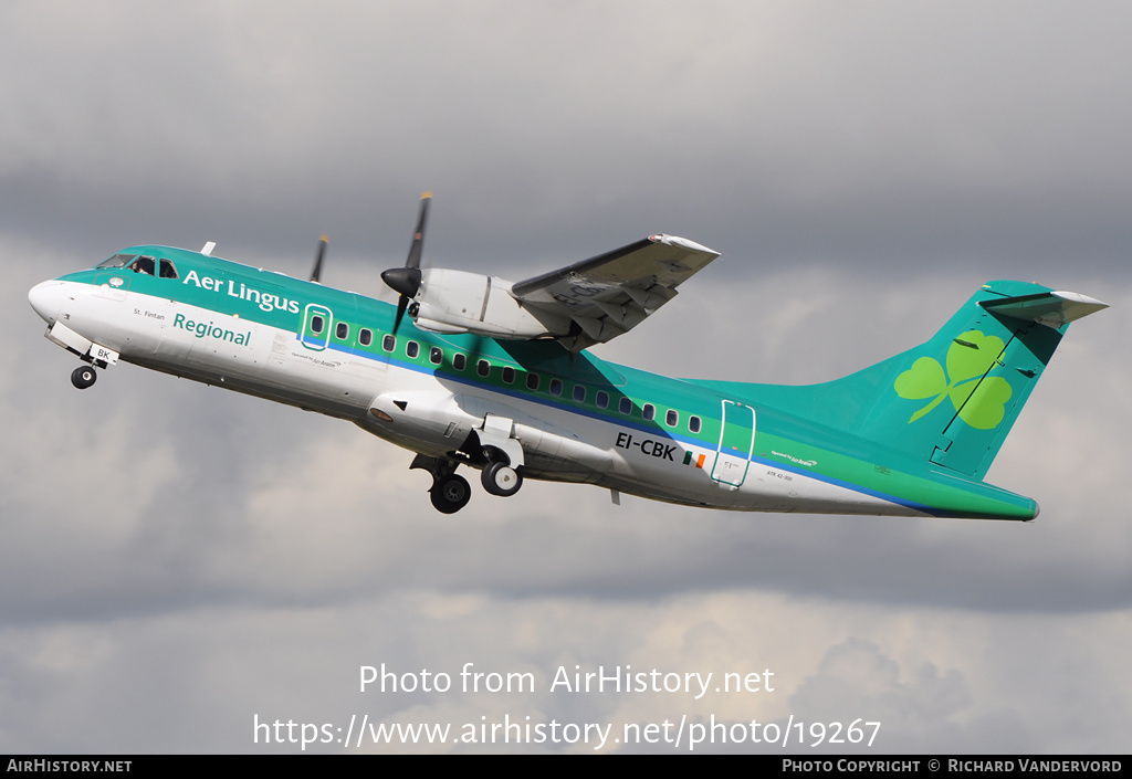 Aircraft Photo of EI-CBK | ATR ATR-42-300 | Aer Lingus Regional | AirHistory.net #19267