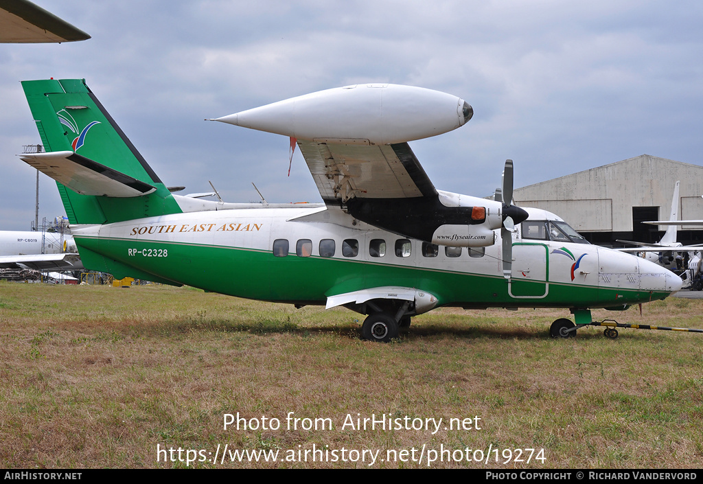 Aircraft Photo of RP-C2328 | Let L-410UVP-E3 Turbolet | SEAir - South East Asian Airlines | AirHistory.net #19274