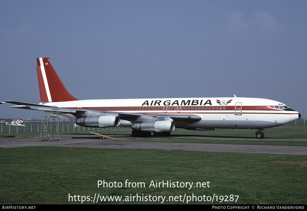 Aircraft Photo of EL-AKA | Boeing 707-123B | Air Gambia | AirHistory.net #19287