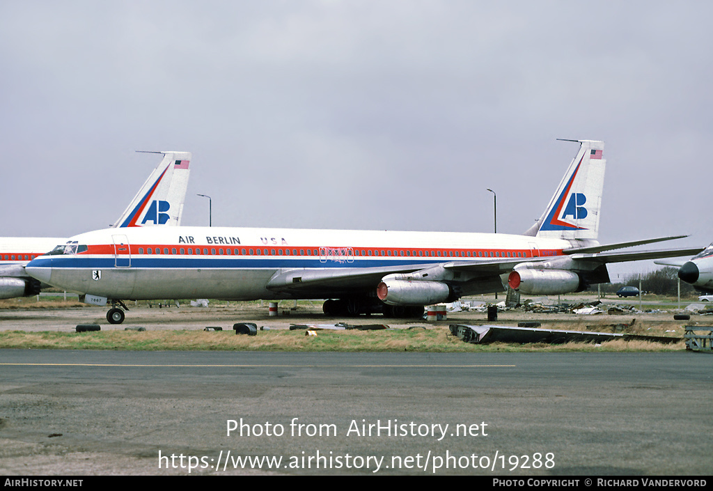 Aircraft Photo of N767AB | Boeing 707-331 | Air Berlin USA | AirHistory.net #19288