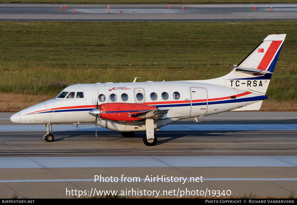 Aircraft Photo of TC-RSA | British Aerospace BAe-3201 Jetstream Super 31 | Redstar Aviation | AirHistory.net #19340