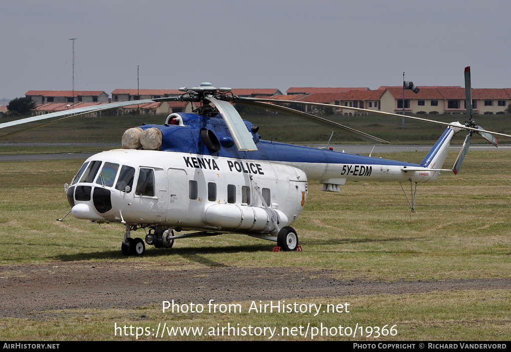 Aircraft Photo of 5Y-EDM | Mil Mi-17 | Kenya Police | AirHistory.net #19366