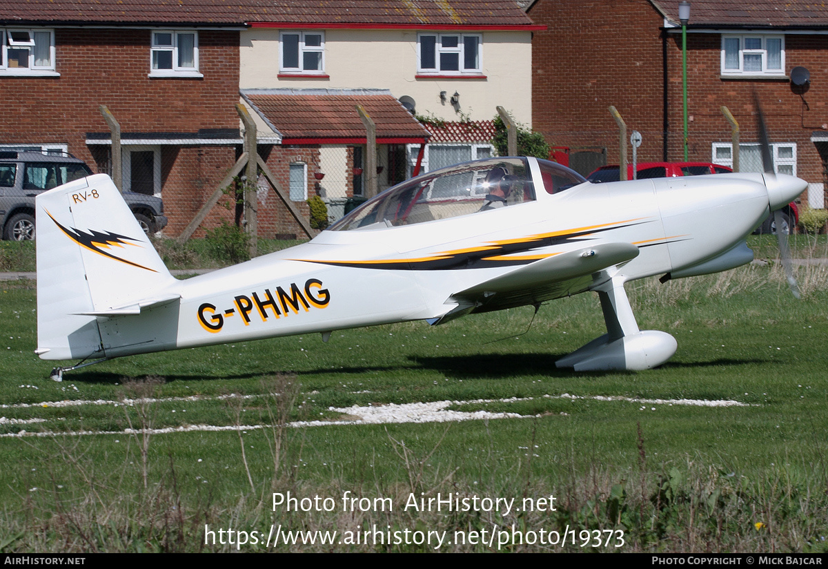 Aircraft Photo of G-PHMG | Van's RV-8 | AirHistory.net #19373