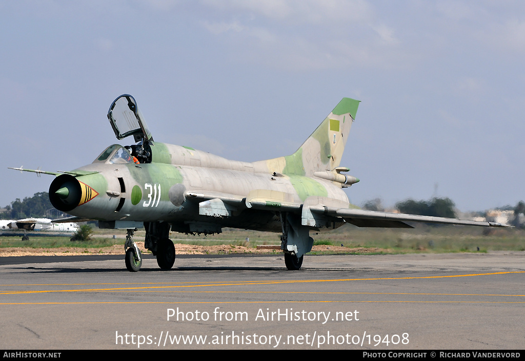 Aircraft Photo of 311 | Sukhoi Su-22M3 | Libya - Air Force | AirHistory.net #19408