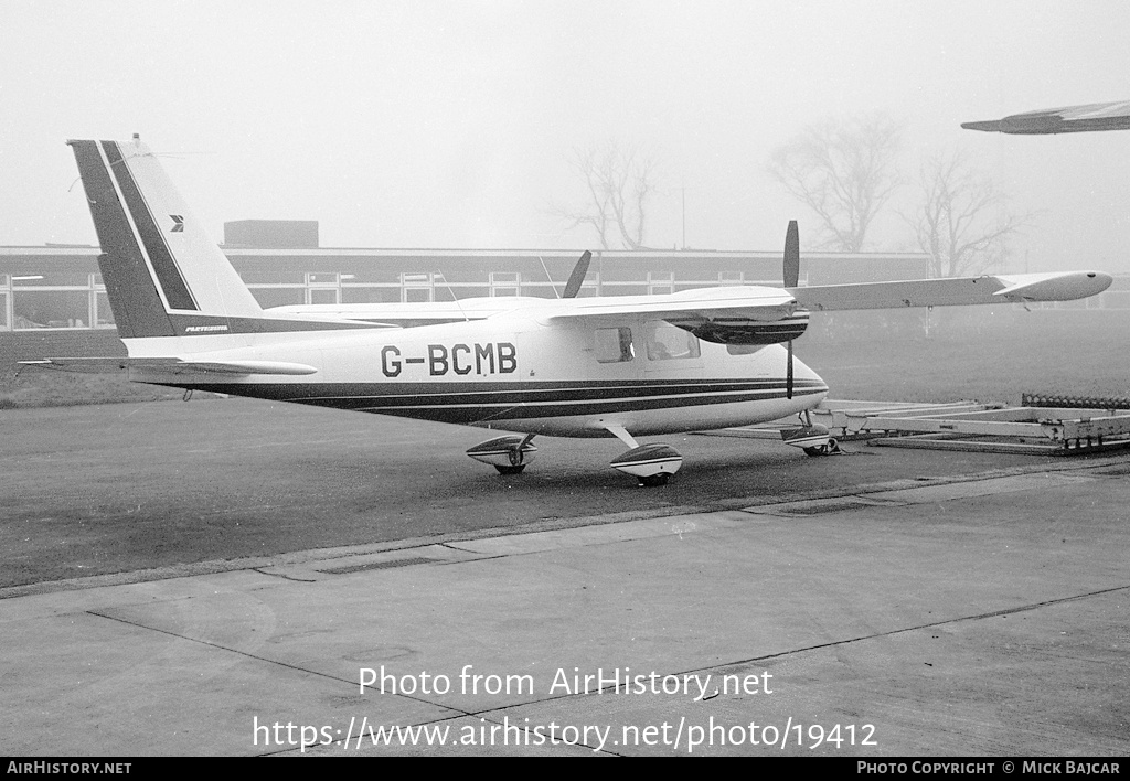 Aircraft Photo of G-BCMB | Partenavia P-68B Victor | AirHistory.net #19412