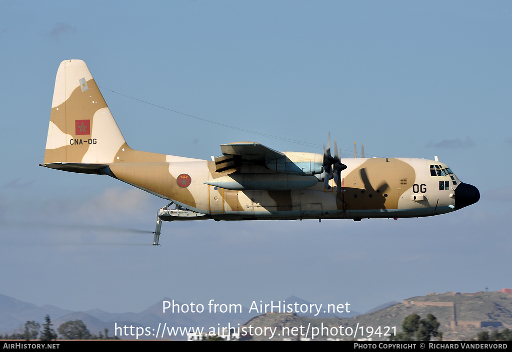 Aircraft Photo of CNA-OG | Lockheed C-130H Hercules | Morocco - Air Force | AirHistory.net #19421