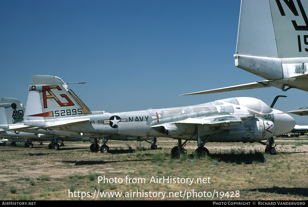 Aircraft Photo of 152895 | Grumman A-6E Intruder (G-128) | USA - Navy | AirHistory.net #19428